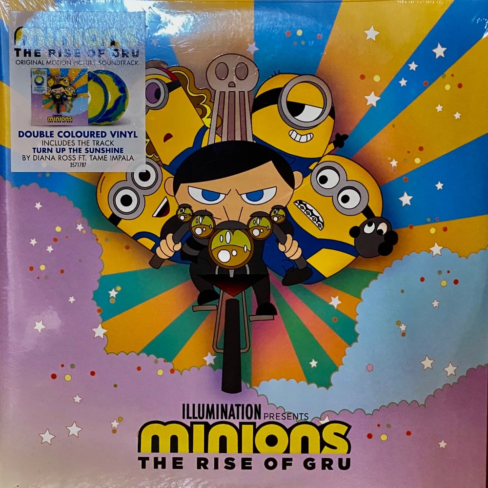 Minions The Rise Of Gru - Vinyl LP Soundtrack